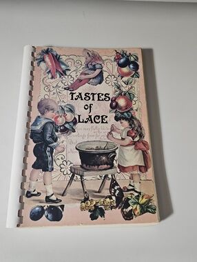 VINTAGE COOKBOOK TREASURE – “Tastes of Lace”